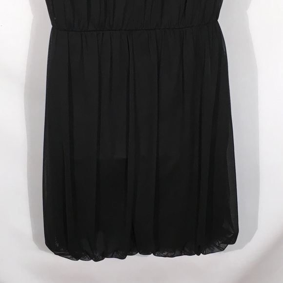 H&M Black Sleeveless V Neck Dress Womens Size S - Picture 5 of 8